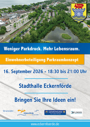 Veranstaltungsplakat  Parkraumkonzept 16.09.2026