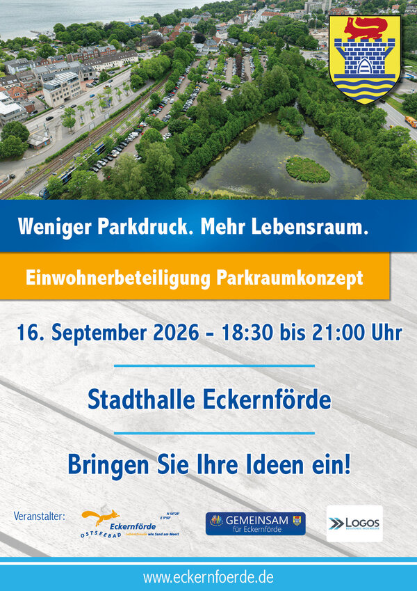 Veranstaltungsplakat  Parkraumkonzept 16.09.2026