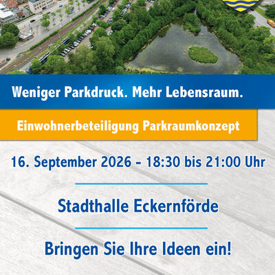Veranstaltungsplakat  Parkraumkonzept 16.09.2026
